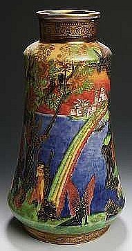 Fairyland Lustre Pattern Z5366 Vase