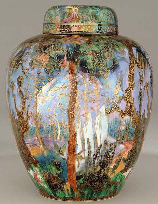 Fairyland Lustre Demon Tree Vase