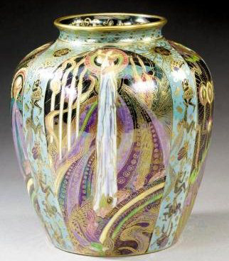 Fairyland Lustre Goblins Vase