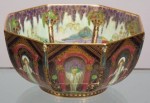 Fairyland Lustre Running Figures Bowl